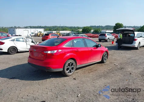 2012 Ford Focus Se из США, поврежденный, VIN 1FAHP3F29CL419613